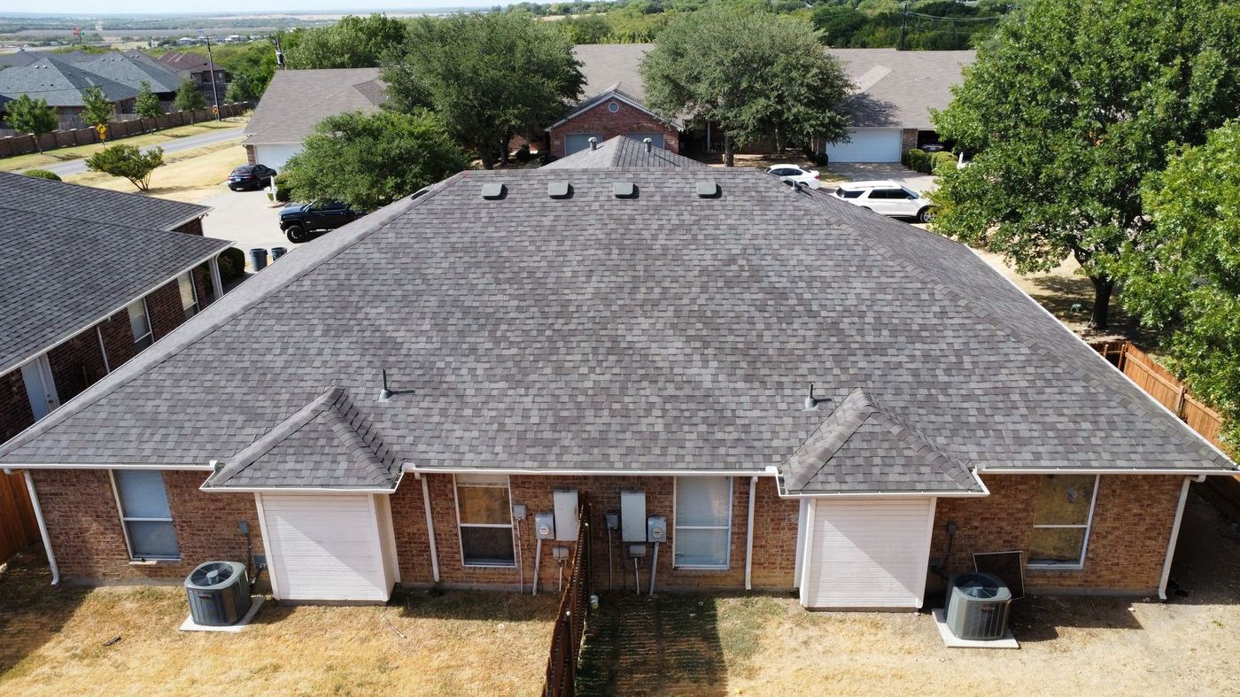 Shingle installation across a large roof plane
